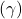 \left ( \gamma \right )