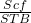\tfrac{Scf}{STB}