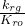 \tfrac{ k_{rg}}{K_{ro}}