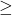  \geq