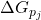 \Delta G_{p_{j}}