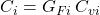 C_i = G_{Fi}\, C_{vi}