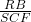 \tfrac{RB}{SCF}