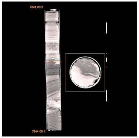 CAT scan of fractures, core sample, Special Core Analysis, Capillary Pressure, Relative Permeability, Steady-state and Unsteady state, Wettability Determination, Reservoir Condition Corefloods, Improved Oil Recovery (IOR, EOR) Studies, Petrophysical Correlation Measurements, Archie Exponents a m and n, NMR Core Analysis, Core Geomechanics, Core Mechanical Properties, Pore Volume Compressibility, Formation Damage Remediation, Rock Fluid Sensitivity, Mobile Fines (Fines Particle Migration), Fluid Compatibility, Mud Completion Fluid Damage, Perforation Optimization, Relative Permeability Effects, Asphaltene Precipitation, Computed Tomography CT Scan Evaluation, Petroleum Core Analysis