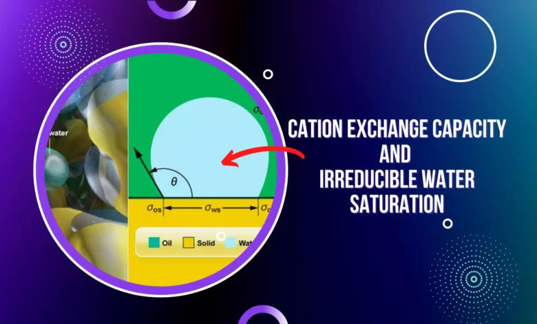 Cation Exchange Capacity and Irreducible Water Saturation