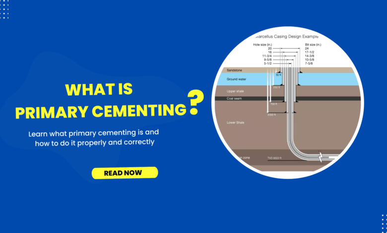 What is Primary Cementing in Drilling | Petro Shine