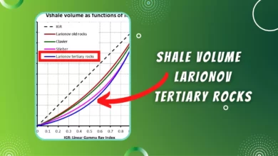 Shale Volume Larionov Tertiary Rocks